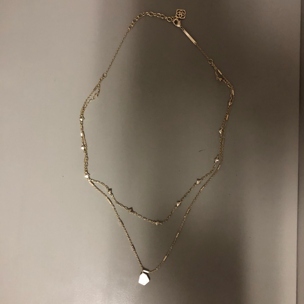 Clove Multi Strand Necklace In Gold